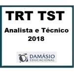 TRT TST Analista e Técnico D. 2018 - Tribunal Regional e Tribunal Superior do Trabalho